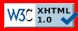 Invalid XHTML 1.0 Strict